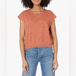 MADEWELL Per Se Eyelet Top Earthen Clay Size M